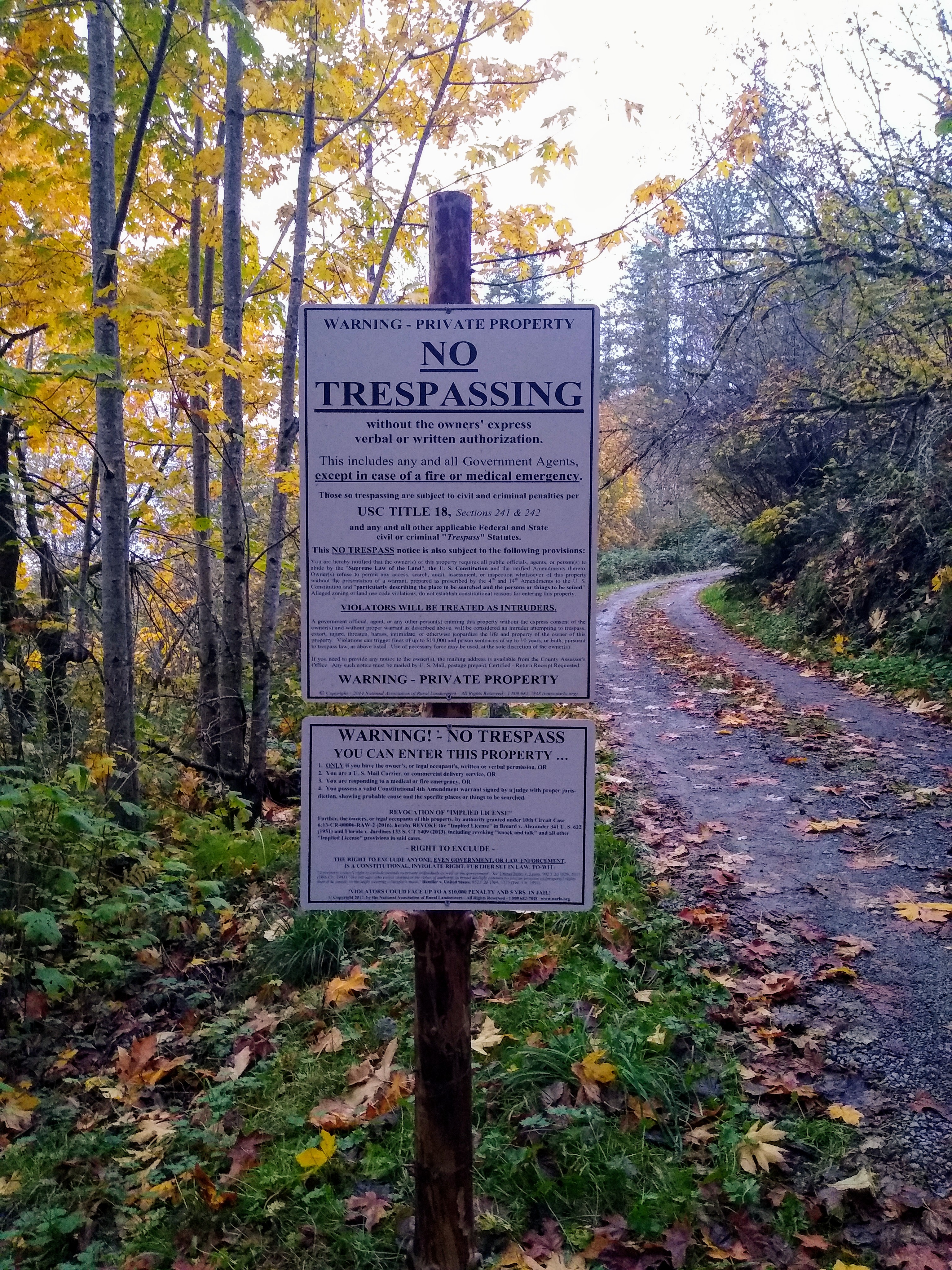 Customer sign posted in 2019